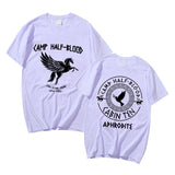Camp Half Blood Graphic Print T-shirt Summer Men Women Fashion