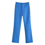 Women Sweatpants Fall Bell-Bottom Pants Casual Pants