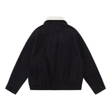 Unisex Jacket Autumn Convertible Collar Jacket