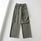 Women Sweatpants Vintage Harem Pants Casual Jeans Loose Straight Wide Leg Pants