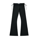 Women Pants Summer Bell-Bottom Pants Trousers