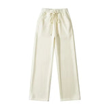 Women Sweatpants Loose Casual Pants Autumn and Winter Thickening Wide Leg Straight Sweatpants