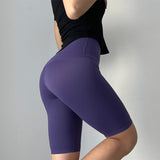 Women Yoga Sports Shorts Sexy Quick-Drying Yoga Fitness Dance Tight Sports Running Cycling Shorts