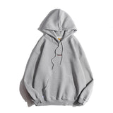 Unisex Winter Cotton Coat Letter Embroidered Top Retro Pullover Sweatshirt