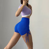 Women Yoga Sports Shorts Fitness Pants Tight Sexy Sports Running Yoga Pants