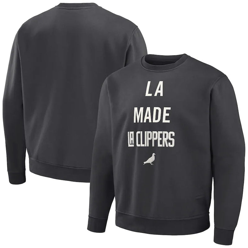 NBA Hoodie Spring Crew Neck Sweater Men's NBA Basketball Sports Casual Top