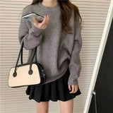 Women Knitwear Autumn Winter Sweater Loose Sweater