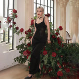 Women Dresses Summer Sexy Long Skirt Slim Vest Lace Dress (Csm202403)