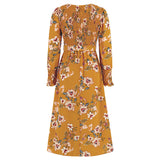 Women Date Dress Autumn and Winter round Neck Dress