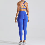 Women Yoga Set Female Outdoor Running Fitness Clothes