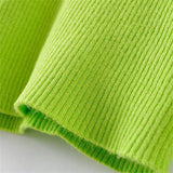 Women Sweater Knitwear Autumn and Winter Zipper Stand Collar Sweater