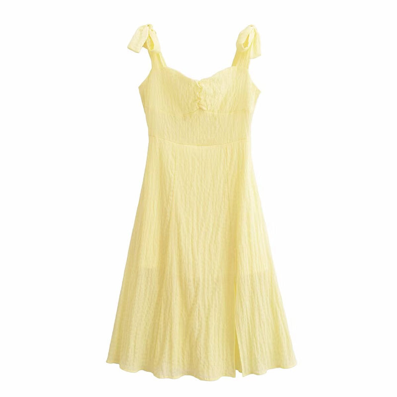 Women Dresses Summer Slim Fit Sling Dress Backless Sexy Midi Dress E10-A543 (Xds0414)