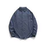 Unisex Shirts Autumn Striped Shirt