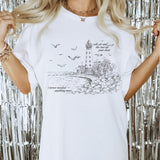 House Graphic Tops Tees Inspired Retro Shirt Short Sleeve