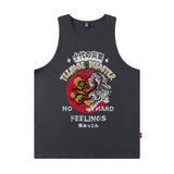 Men Vest Hiphop Retro Sleeveless T-shirt