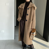 Women Cardigan Sweater Autumn Sweater Coat Lapel A3310