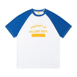 Gallery Dept T Shirts Los Angeles Summer Fashion Short Sleeve Gallery Dept T-shirt Loose