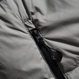 Unisex Winter Cotton Coat Stand-up Collar down Jacket Vintage Zipper Pocket down Jacket