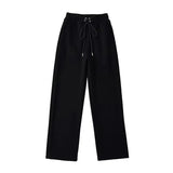 Women Sweatpants Loose Casual Pants Autumn and Winter Thickening Wide Leg Straight Sweatpants