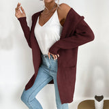 Women Knitted Sweater Autumn and Winter Knitted Sweater Cardigan Women Coat