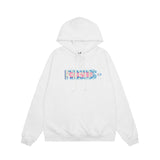Vlone Hoodie autumn and winter mosaic big V letter pullover