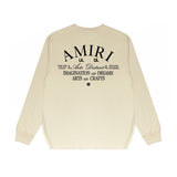 Amiri Long Sleeve Shirt Long Sleeve Long-Sleeved T-shirt Blouse