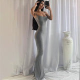 Women Dresses Spring Kardashian Skims Casual Sleeveless Slim Fit Camisole Dress