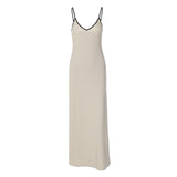 Women Dresses Summer Sexy V-neck Backless Sling Dress