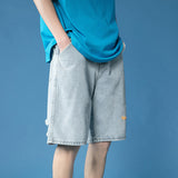 Men Jeans Shorts Loose Casual Shorts