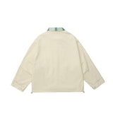 Unisex Jacket Autumn Vintage Loose Corduroy Jacket Lapel Overalls