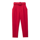 Women Sweatpants Spring Knitted Casual Pants Suit Pants
