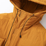 Unisex Winter Cotton Coat Winter Three-Dimensional Hooded Cotton-Padded Coat Retro Loose Cotton Coat