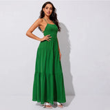 Women Dress Backless Slip Dress
