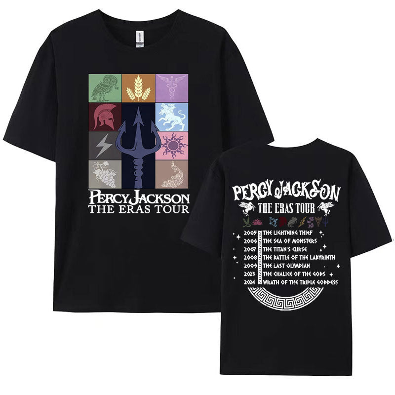 Percy Jackson The Eras Tour Graphic T Shirt Camp Half Blood