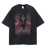 Men's Vintage Washed T-Shirt Men's Top Street
