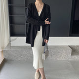 Women Cardigan Sweater Autumn Coat Sweater Cardigan Casual Coat 8t7292