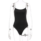 Women Jumpsuit Spring and Summer Sleeveless Sexy Suspenders Backless Bodysuit