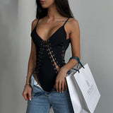 Women Tops Autumn Sexy Top Jumpsuit