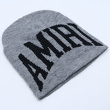 Amiri Hat Versatile Knitted Hat Fashion Wool Hat Doudou Cold Hat