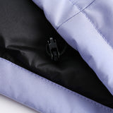 Unisex Winter Cotton Coat Winter Pocket Decoration Hooded down Jacket Retro Workwear down Jacket