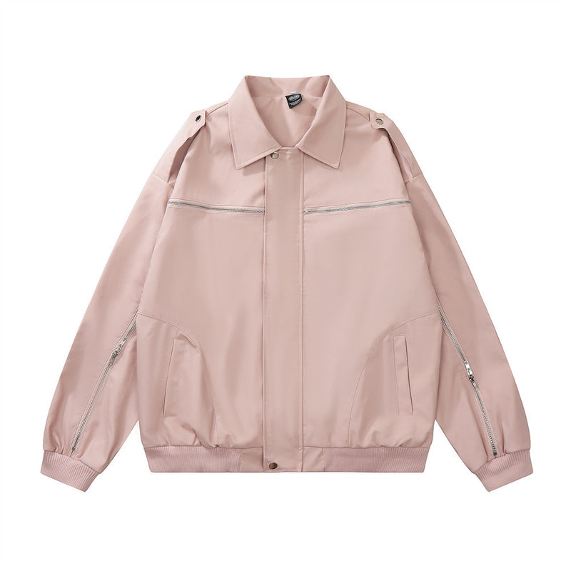 Men Jacket Coat Fall Winter Coat Men's Stitching Jacket
