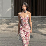 Women Dresses Spring Slim-Fitting Sheath Dress Sling Dress (Csm202403)