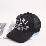 Amiri Hat Baseball Cap, Trendy Cap, Casual Versatile Fishing Cap