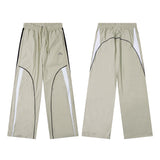 Women Sweatpants Vintage Straight Sports Pants Casual Drawstring Sweatpants