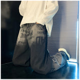 Men Jeans Vintage Jeans Vintage Baggy Straight Trousers