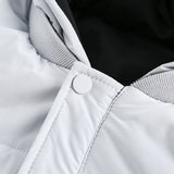 Unisex Winter Cotton Coat Hooded Warm Cotton Jacket Vintage Both Sides Wearable Cotton Clothes
