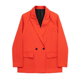 Women Suits Autumn Suit Double Breasted Casual Ol Career Women's Suit Jackets