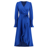 Women Date Dress V-neck Dress Formal Dress