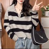 Women Knitwear Spring Polo Collar Knitwear Sweater