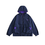 Unisex Jacket Big Pocket Jacket Hooded Jacket